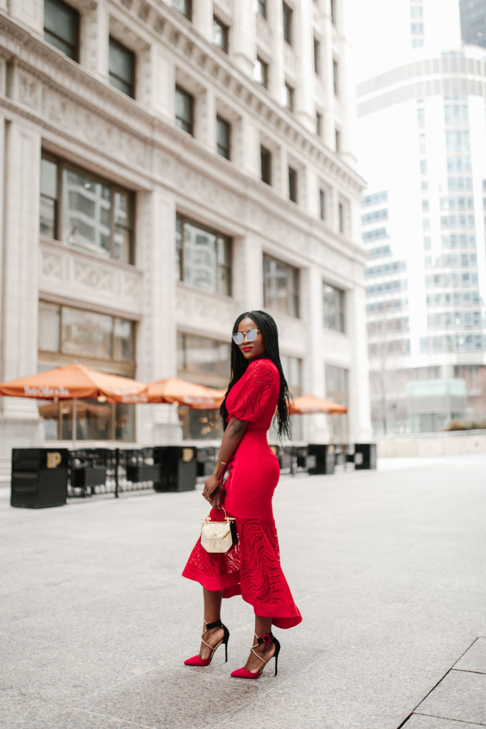 The perfect red dress for wedding season this Spring and Summer