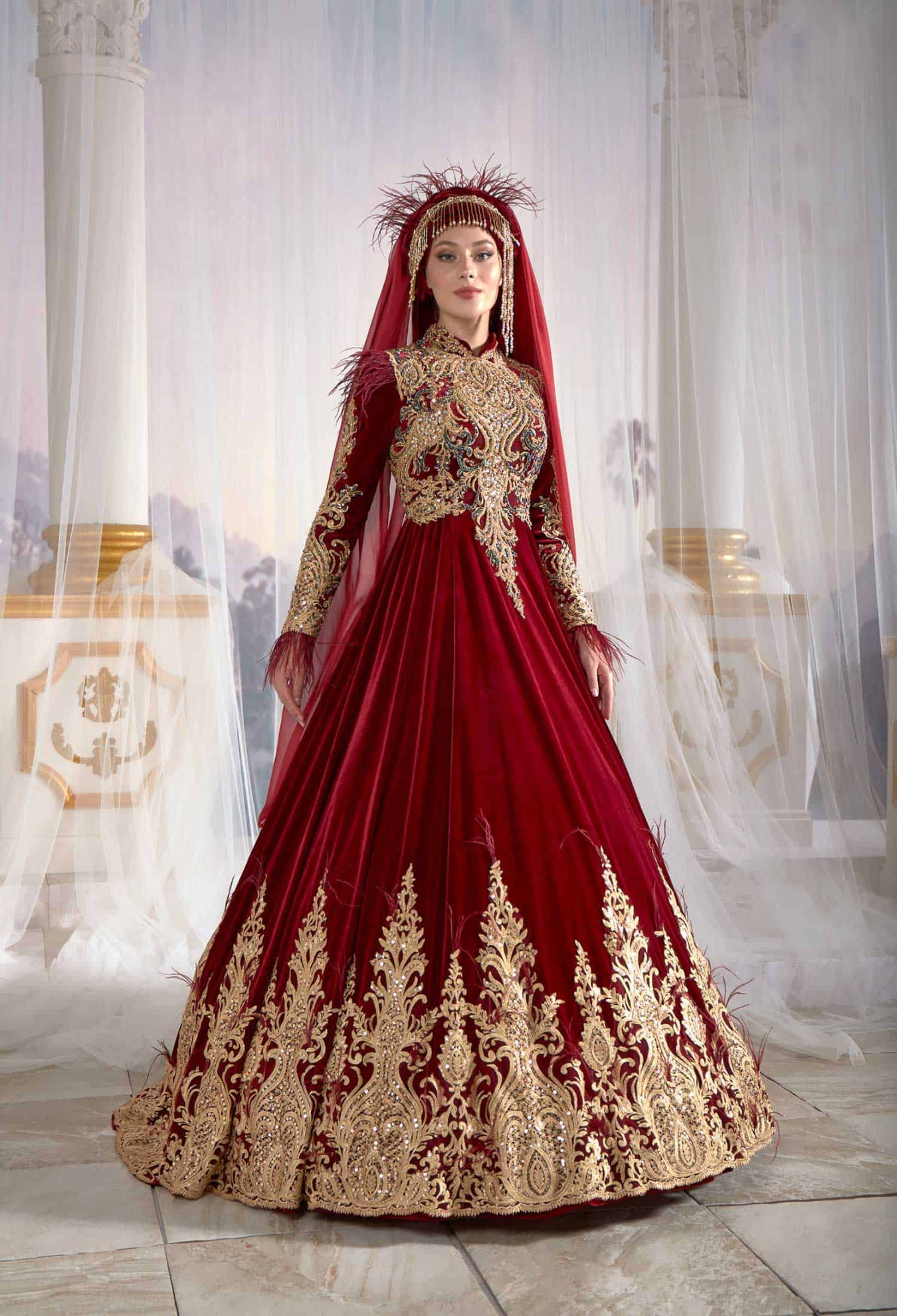 Turkish Wedding Dresses - Ottoman Empire Clothing - FREE SHIPPING